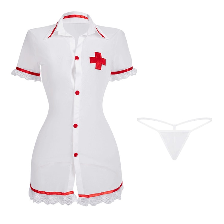 sexy short nurse dress Amazon.com: Kaei&Shi 4 Piece Plus Size Cosplay Outfit,Nurse Costume For Curvy Women,Halloween Outfits White X-Large: Clothing, Shoes & Jewelry
