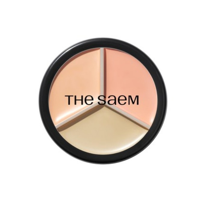 【韩国直邮】 韩国 The SAEM 完美遮瑕双效遮瑕组合 B(03 修饰米色 + 1.0 清透米色)