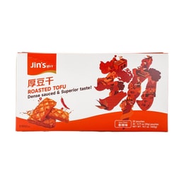 华文食品 劲仔厚豆干 香辣味 超值礼盒 20包入 400g 湖南特产