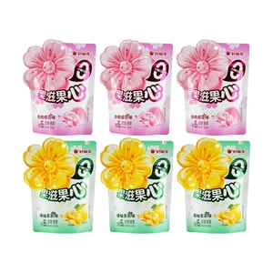 소프트 젤리 구미 캔디 화이트 피치 & 사쿠라 맛 2.29온스【설탕 0, 지방 0】