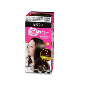 Blaune Pure Phyto Foam Hair Dye Covers Gray Hair #7