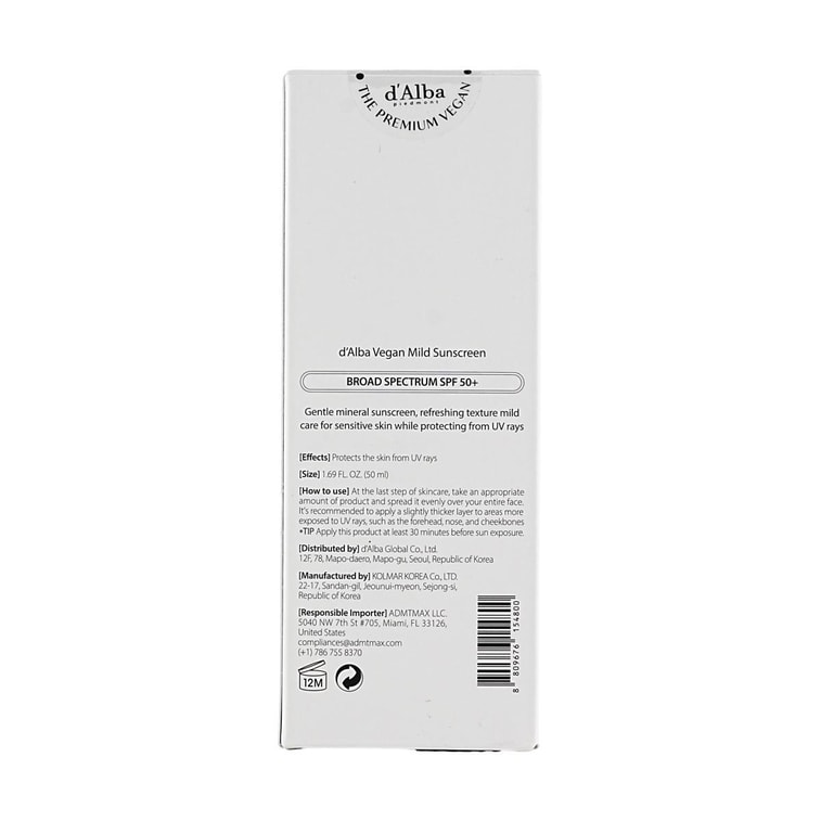 Waterfull Mild Sun Cream, Vegan, SPF50+, 1.69 fl oz. - Mineral Filter | Sensitive Skin 6