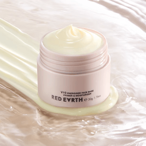 RED EARTH红地球 贴贴霜 保湿妆前乳打底 50g 经典版 粉罐 平滑肌肤 隐匿毛孔 改善起皮暗沉抗氧 所有肤质敏感肌可用