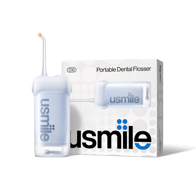 【Direct Shipping From US】usmile C10 Portable Water Flosser Blue 1pc