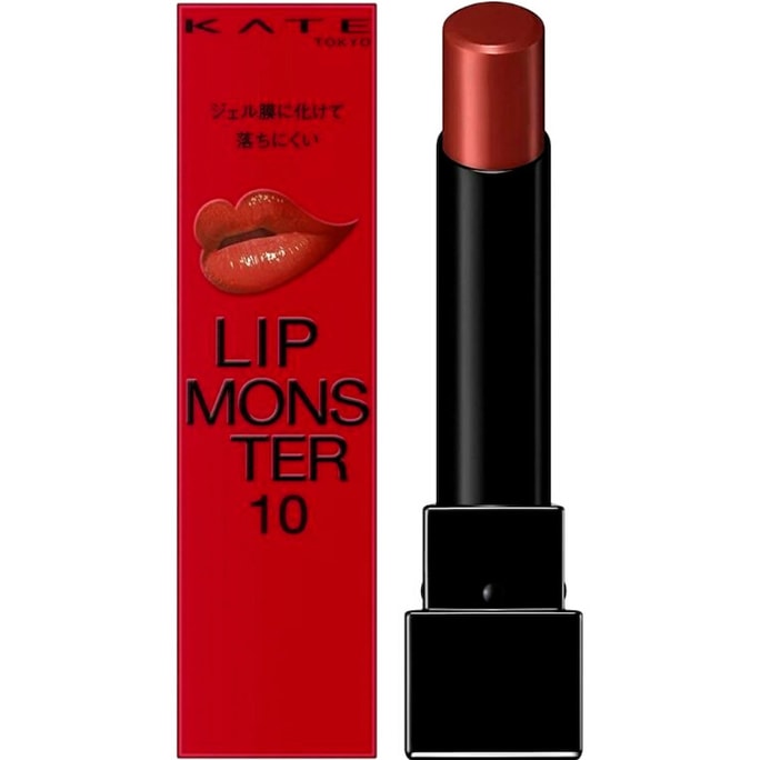 KATE LIP MONSTER moisturizing monster lipstick #10 clear tomato 3g