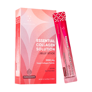 Essential Collagen Solution Jelly Stick, Pomegranate Flavor, 10 sticks