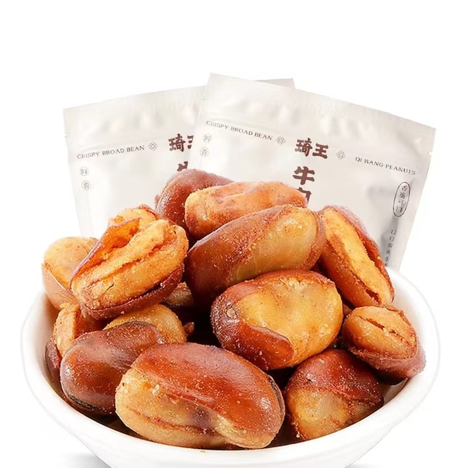 【中国直送】チーワン蘭豆ビーフ味スナック 230g 1袋/パック