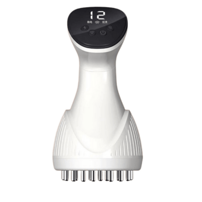 Electric meridian brush whole body universal dredging Fifth generation meridian brush white 1pc