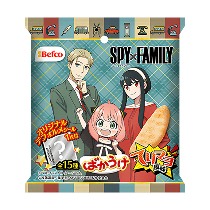 Terimayo Crackers,0.88 oz,【Spy Family Collab】