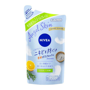 Nivea Angel Skin Body Wash Acne Clear Citrus & Herb Scent [Refill 350ml]