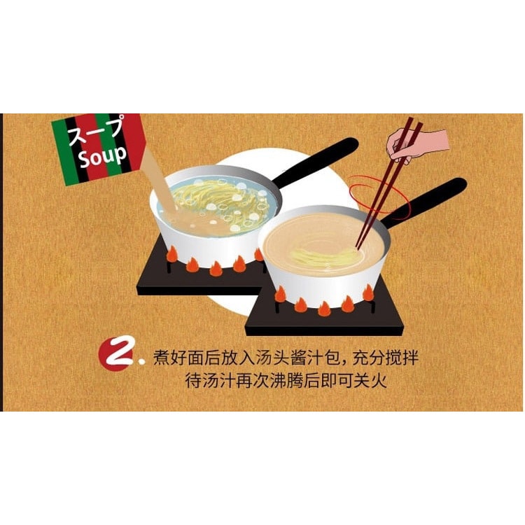 【日本直郵】ICHIRAN一蘭拉麵 濃厚豚骨湯拉麵 1盒裝(5人份)