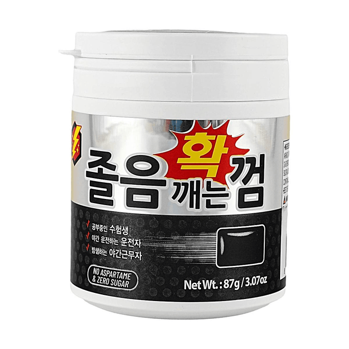 각성 껌 3.07oz【무설탕】【과라나 추출물 함유】