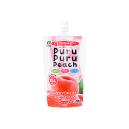 日本山吉青果 Puru Puru果蔬蒟蒻饮 蜜桃口味 130g