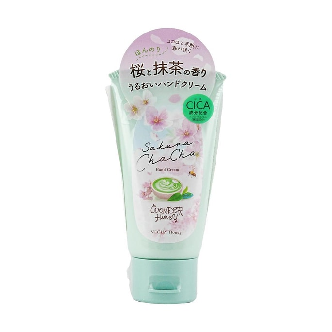 Sakura & Matcha Hand Cream, Nourishing, Moisturizing, Light, 1.76 oz, Sakura & Matcha Limited Edition