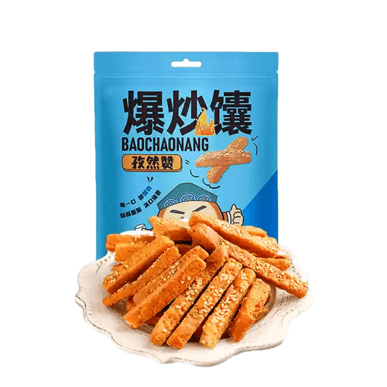 【新疆特產】疆小馕 爆炒馕 鍋巴馕餅 孜然味 135g 3