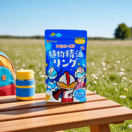 DingDing Plant Essential Oil Mosquito Repellent Bracelet Ultra Superman 32-Pack