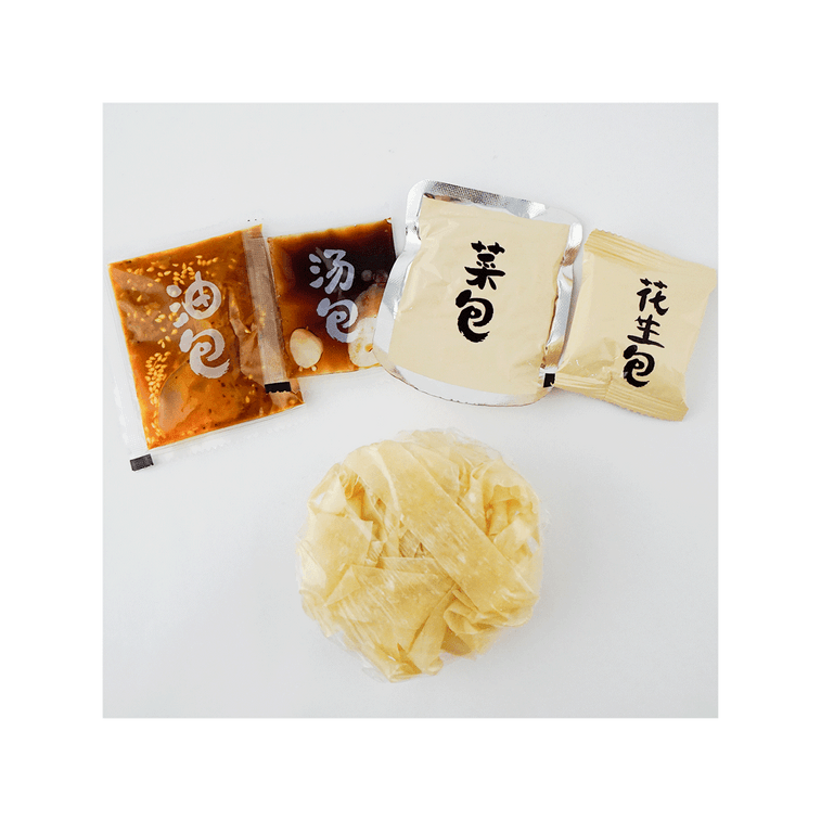 李子柒 椒麻寬麵 乾拌方便麵皮 140g 【人氣美食推薦】 5