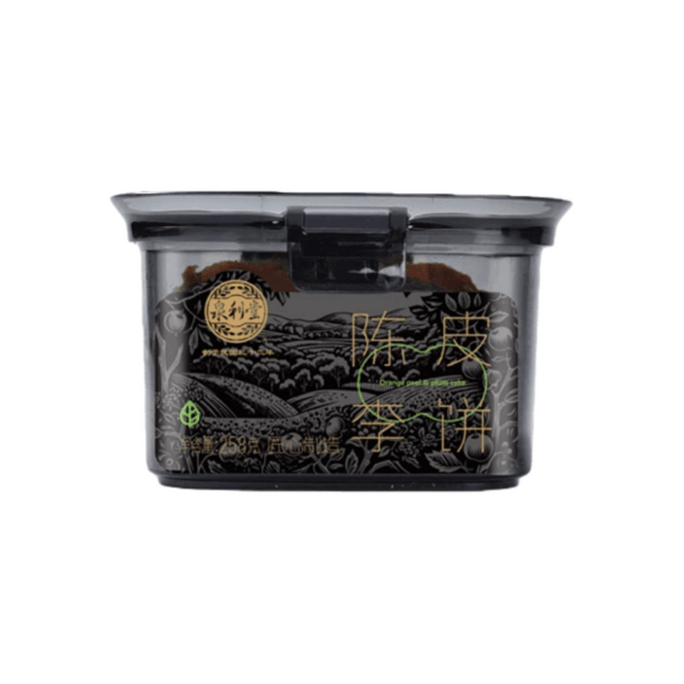 Quanlitang Dried Tangerine Peel and Plum Cake 258g*1 box