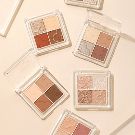 JUDYDOLL橘朵 云柔朵朵四色眼影盘 日常淡妆 大地色 高光亮片 #31 甜茶盘 甜茶玫瑰色 元气显白【HOT】