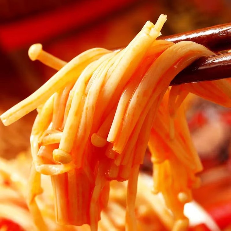 竹の願い：1袋で2つのおいしさを楽しめる！えのき茸と昆布のサラダコンボ。1パック6袋入り（1袋156g）。 3