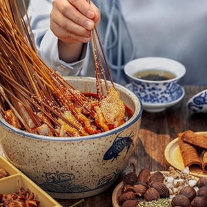 Spicy Bobo Chicken Seasoning, Spicy Flavor, 3.52 oz 【Celebrity-approved 】【30-year Chengdu Restaurant Quality】