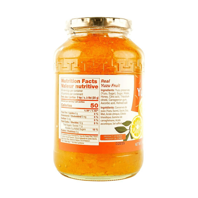 Honey Yuzu Tea, Concentrated Jam, 35.27 oz 【Korea Trendy】【DIY Drinks , Dessert ,Baking】 4