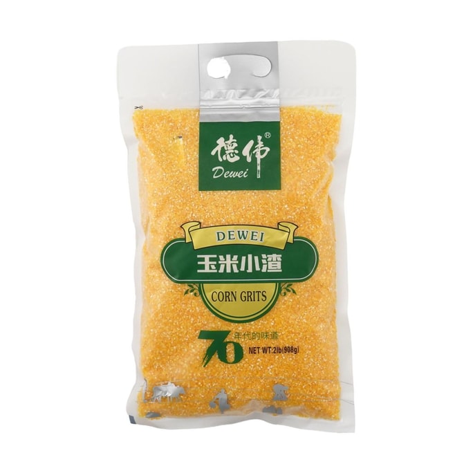 德偉 有機玉米小渣 玉米渣玉米糝 小顆粒雜糧 908g