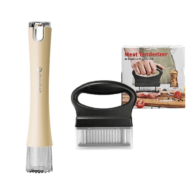 Ice Crusher & Meat Tenderizer Set 2Pieces