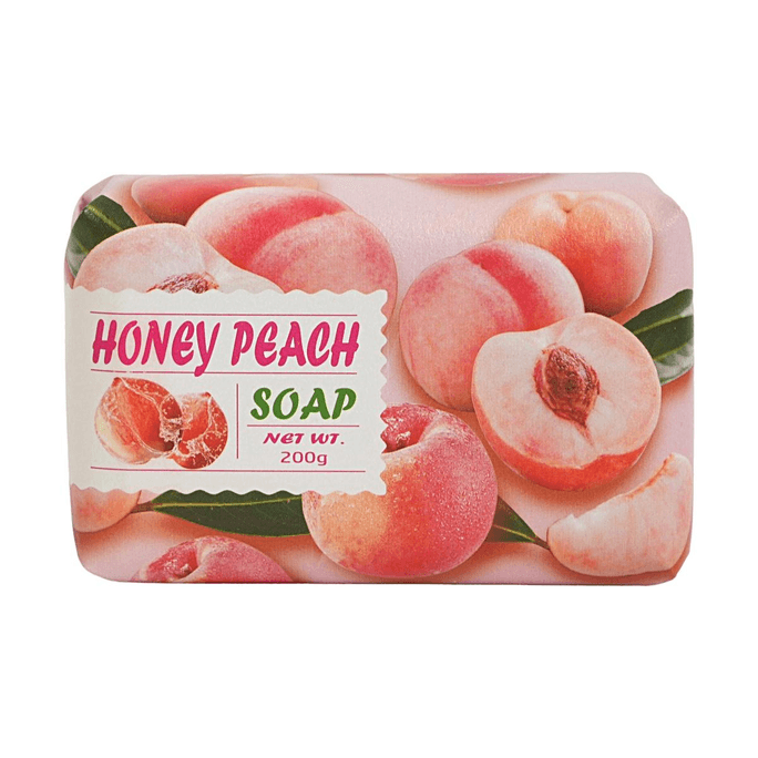 Honey Peach Soap 7.05oz【Fragrance Retention】【Plant-Based Skin Nourishing】