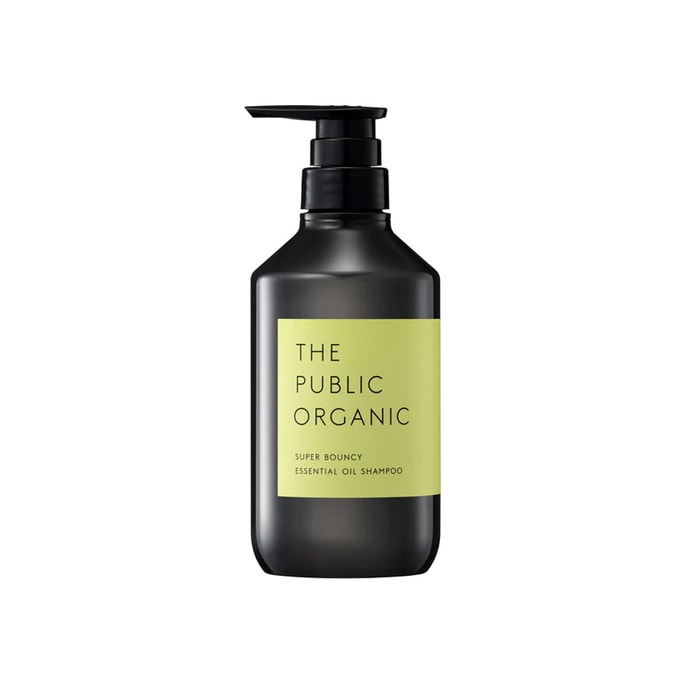 Organic Plant Essential Oil Amino Acid Shampoo Citrus Floral Moisturizing 480ml