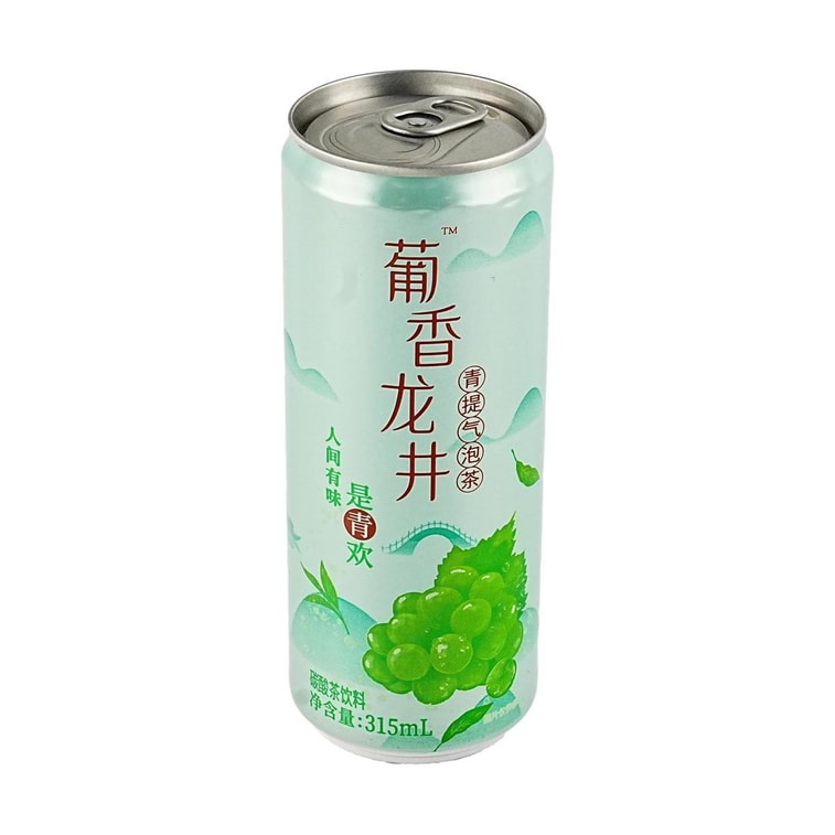 金汇源泉 葡香龙井青提气泡茶 315ml *6【6份超值装】【0脂】【甘醇鲜爽 夏日消暑必备】 4