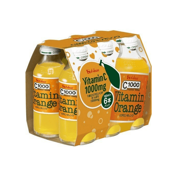C1000 Vitamin Orange [140 ml × 6]