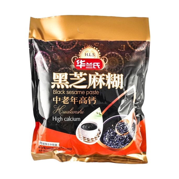 华兰氏 中老年高钙黑芝麻糊 560g