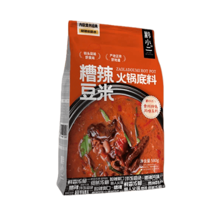 Guizhou Specialty Spicy Bean Rice Hotpot Base 580g * 1 Boxes