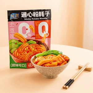 Sticky Potato Noodle With Sweet And Sour Sauce,9.52 oz