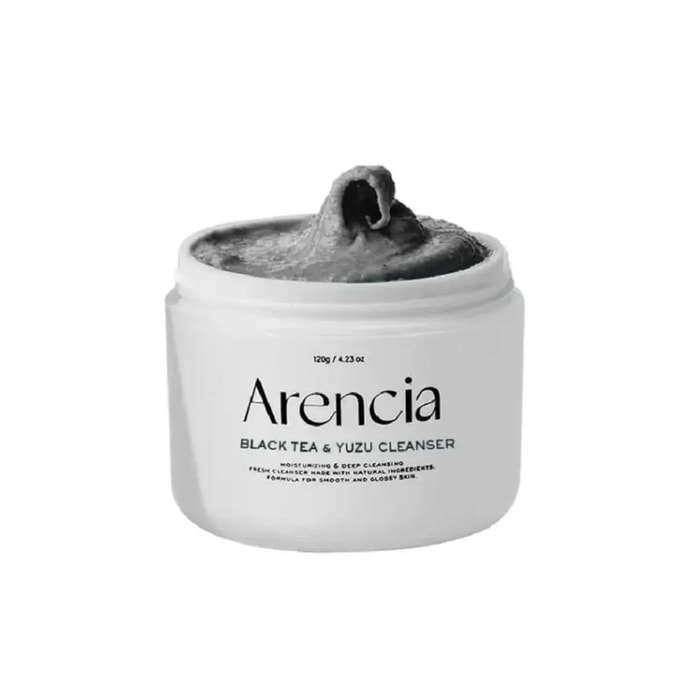 [미국 직배송] 아렌시아 블랙티 자몽 라이스 모찌 페이셜 클렌저 (120g)