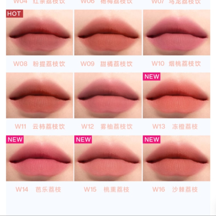 Water Mist Lipstick - Matte Lip Gloss - Dewy Lip Tint W03 3g 4