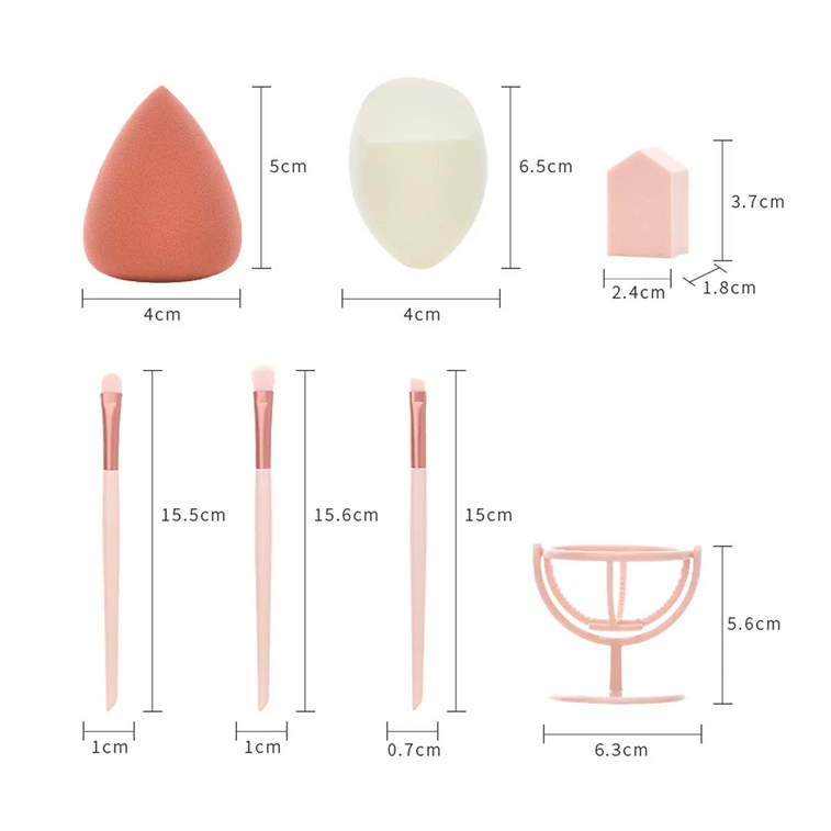 뷰티타임 디저트 메이크업 스폰지 세트 3