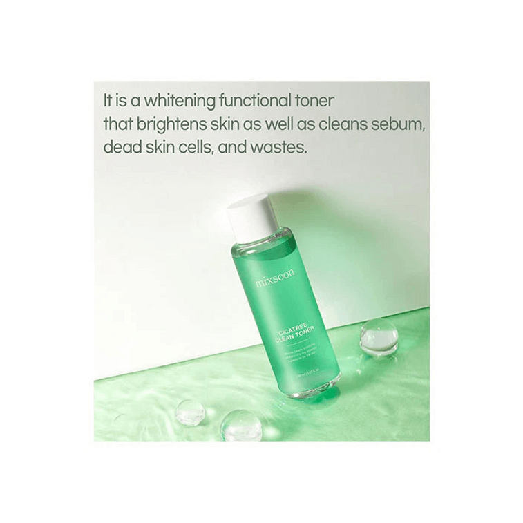 【美國直郵】韓國 Mixsoon 密鬆積雪草清潔爽膚水150毫升 4