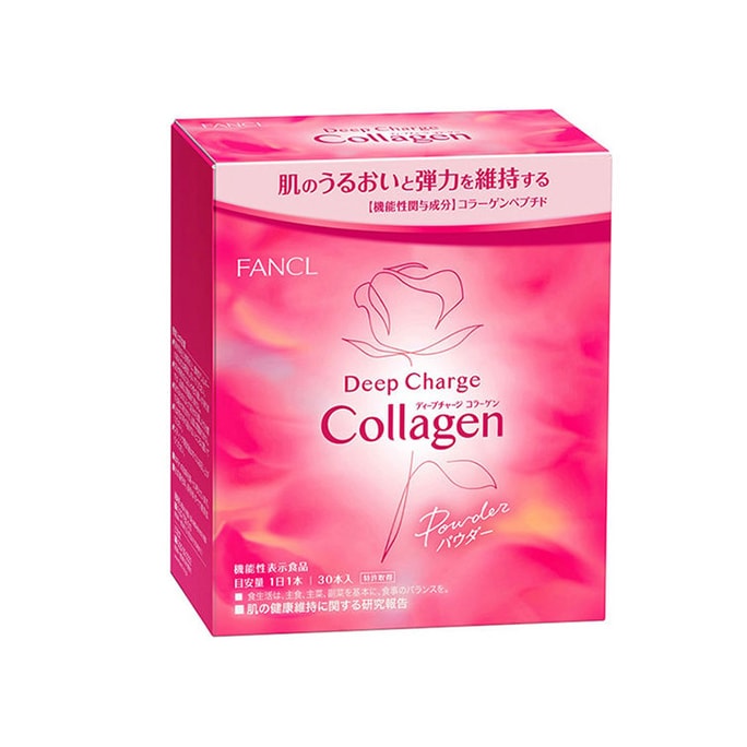 FANCL Deep charge Beauty Collagen Powder Powder 3.4g*30 pieces