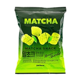 Matcha White Choco Creamy Corn Snacks, 2.64 oz【Korea Trendy】