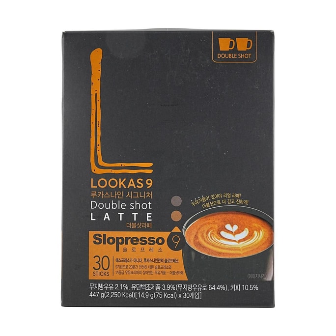 Double Shot Latte 30sticks 15.76 oz