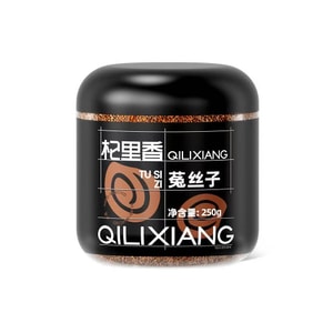 杞里香 菟丝子 补肾益精 养肝明目 养生茶汤 250g/罐 经典搭配+枸杞子 +桑葚 +红枣 +菊花 对于肾虚引起的腰膝酸软 腿脚无力 头晕耳鸣 夜尿频多