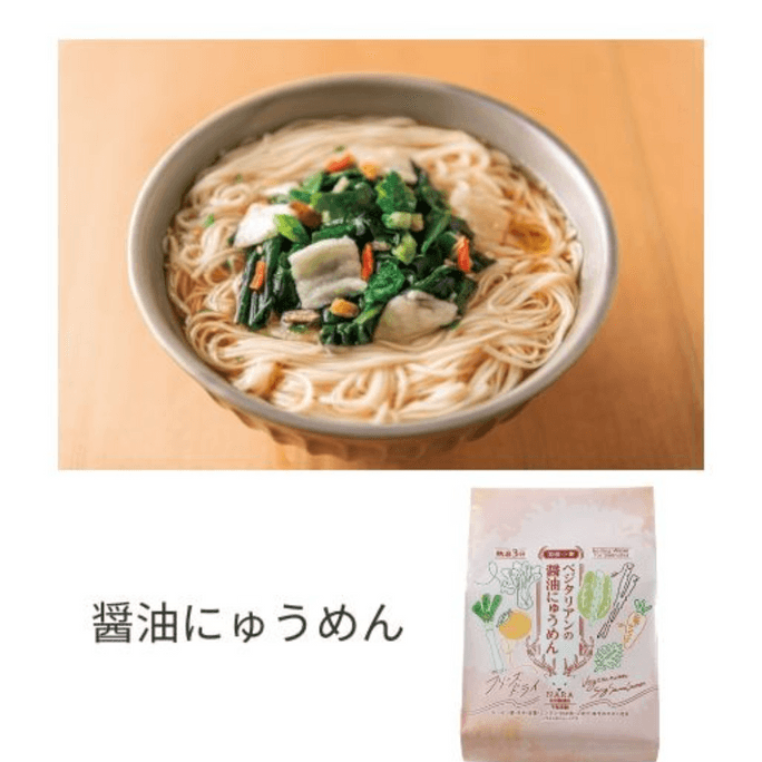 Vegetarian Soy Sauce Soup Noodle 1serving