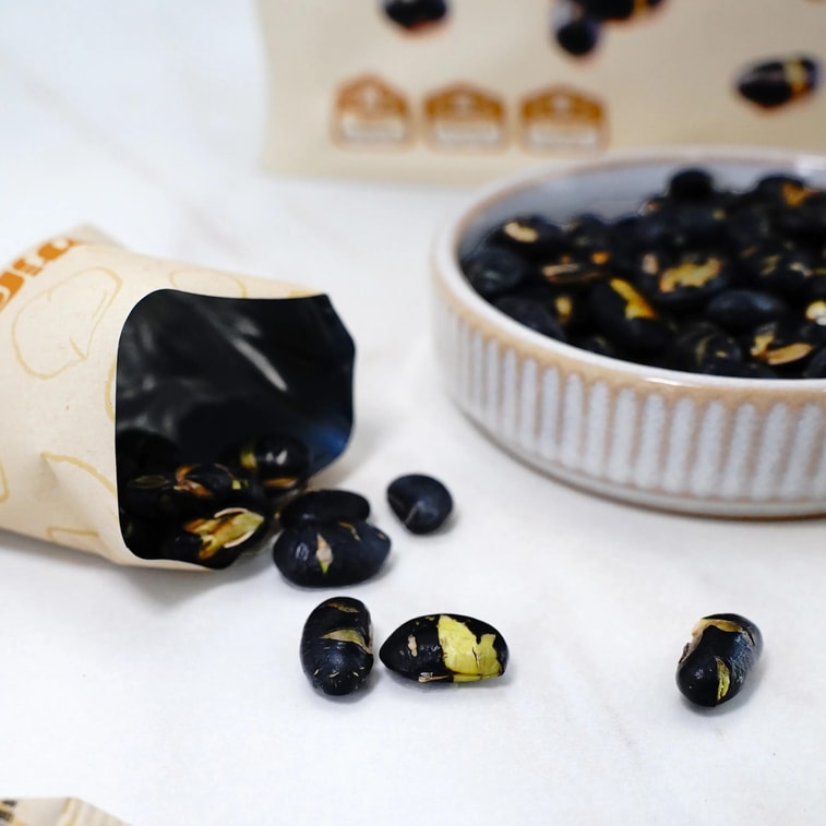 甘源 每日竹盐黑豆 260g【非油炸】【高蛋白质膳食纤维】【零反式脂肪酸】【每100g含40.9g蛋白质】 3