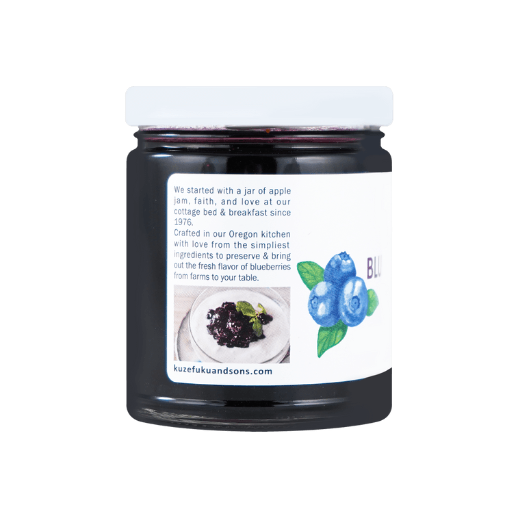 日本KUZEFUKU & SONS久世福商店 蓝莓果酱 312g【面包冰淇淋涂抹酱】 8