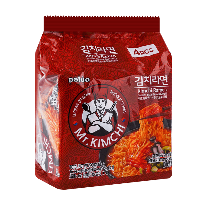  Mr. KimchiI Instant Noodle 115g*4pack
