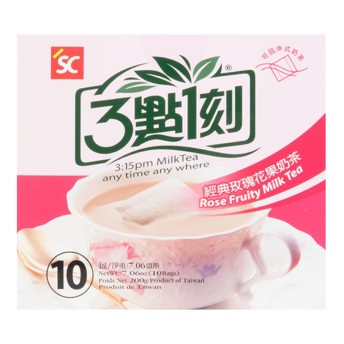 Rose Fruity Milk Tea 10Bags 200g