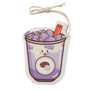 [한번 담가서 사용 가능] 귀여운 천연목재펄프 코튼 래그, 설거지, 냄비 닦기에 좋은 생분해성 세척 천 - 타로보보 1개