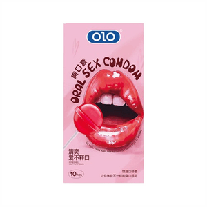 Ultra-thin oral condoms refreshing condoms 10 pieces/box oral sex condoms no sperm storage strawberry flavored cond
